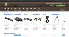 Desktop Screenshot of bushnelloptics.com